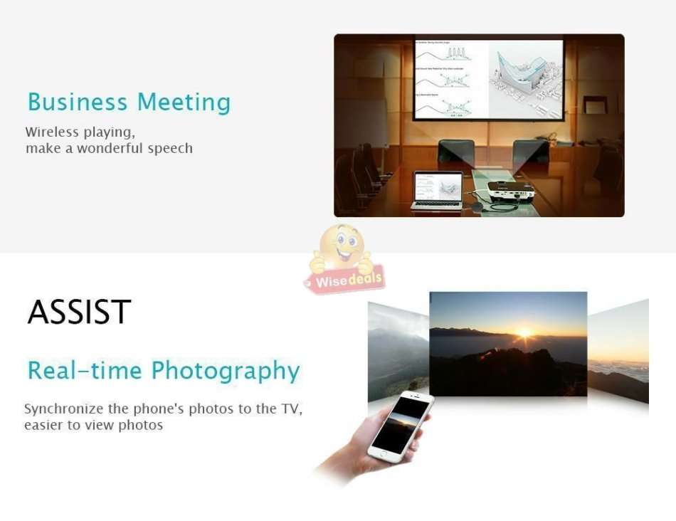 1080P HDMI Wi-Fi Mira Screen - Video Stream Anything from your phone, laptop or tablet to your HD TV