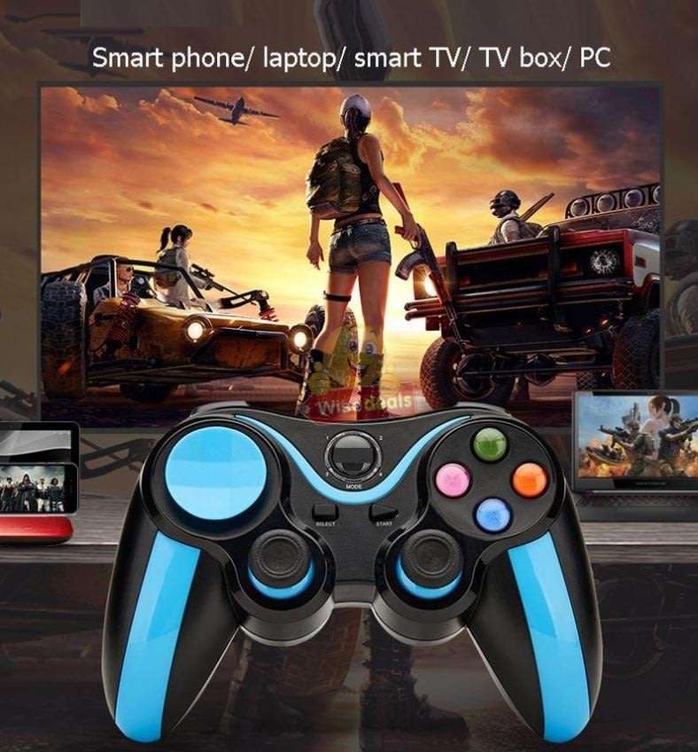 Wireless Bluetooth Mobile Game Controller, Android, IOS, Windows PC, Laptop, TV, No Third-party APP