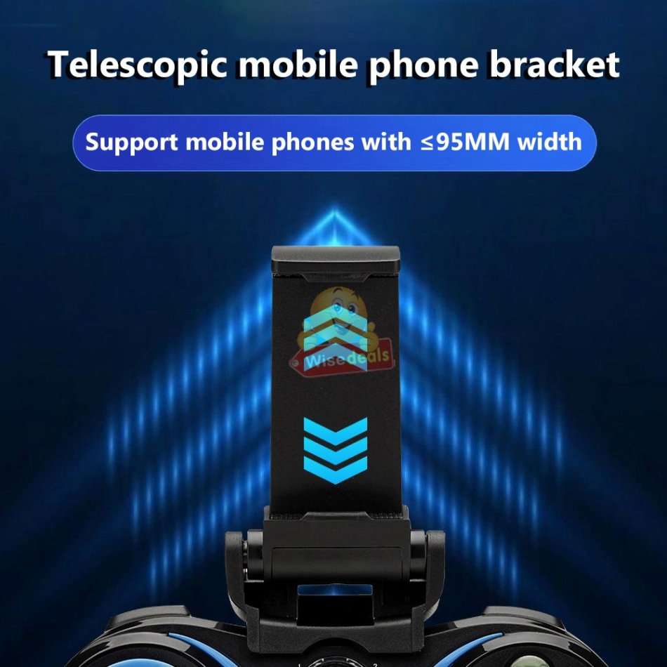 Wireless Bluetooth Mobile Game Controller, Android, IOS, Windows PC, Laptop, TV, No Third-party APP