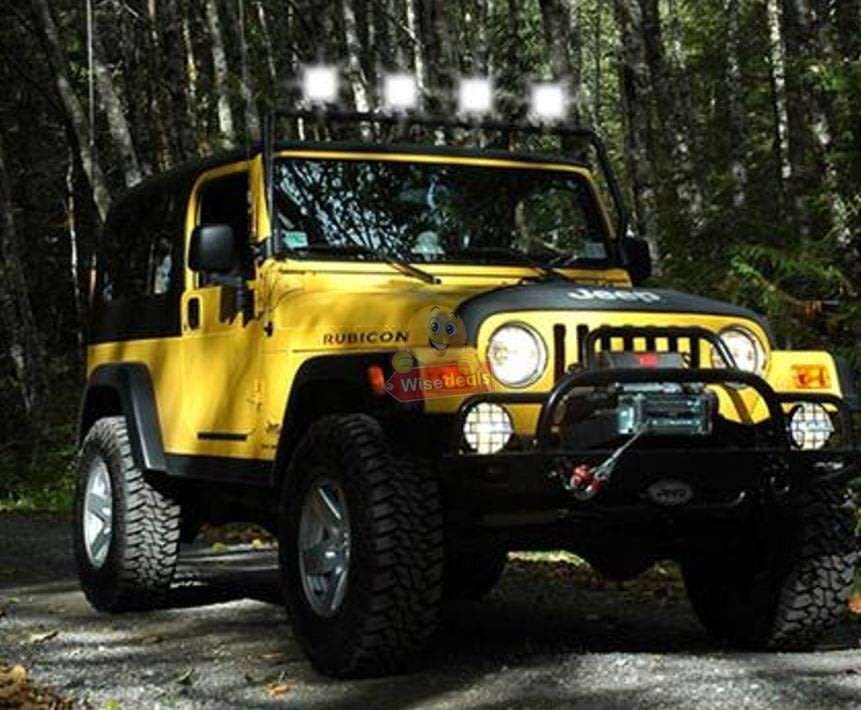 4 Inch 126W Super Bright Square LED Spot / Work Light Waterproof, Rustproof etc.