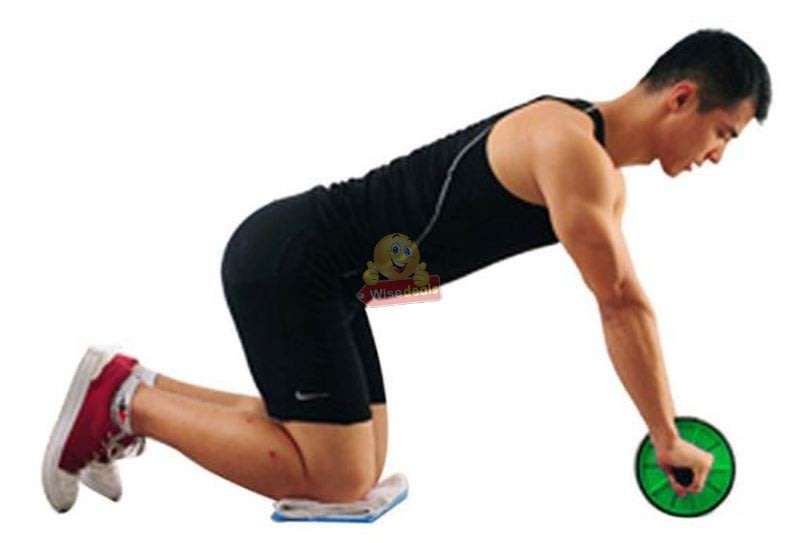 AB Wheel Exerciser for a Full Body Workout! 10 Min Exercise can Consume up to 500 Calories