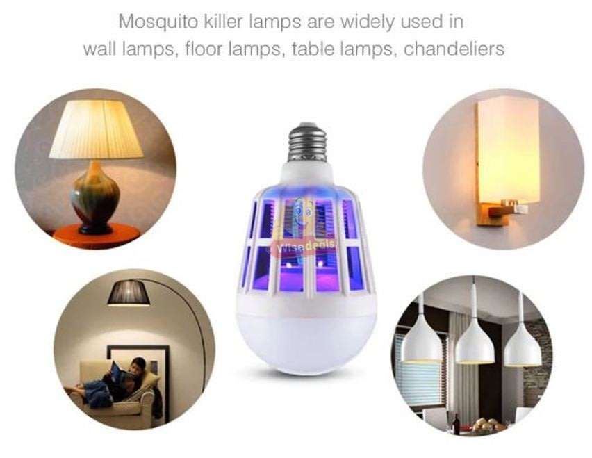 LED Light - Effectively Eliminates Flying Insects, Low Power Consumption & Long Lifespan