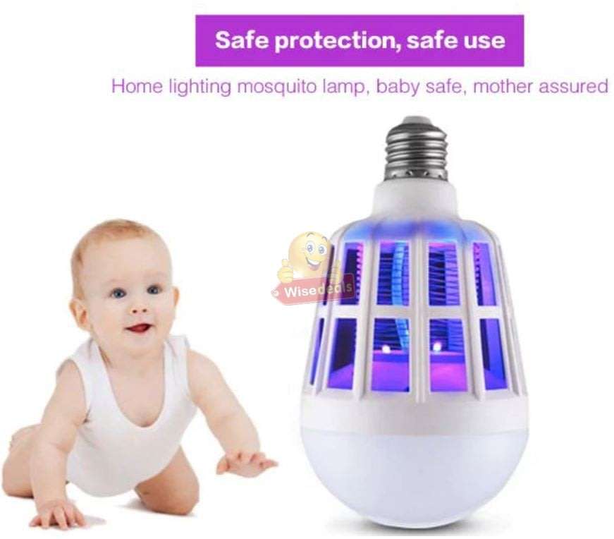 LED Light - Effectively Eliminates Flying Insects, Low Power Consumption & Long Lifespan