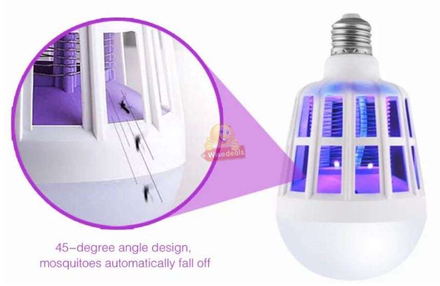 LED Light - Effectively Eliminates Flying Insects, Low Power Consumption & Long Lifespan