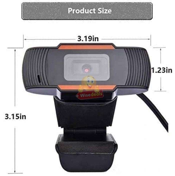 720P Full HD Webcam, High Resolution COMS colour sensors, Video Mode, Auto Focus, Microphone etc.