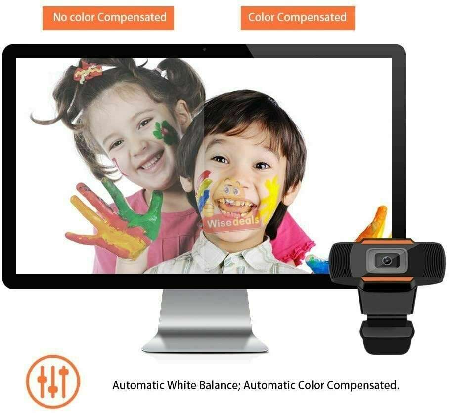 720P Full HD Webcam, High Resolution COMS colour sensors, Video Mode, Auto Focus, Microphone etc.