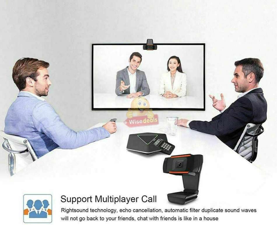 720P Full HD Webcam, High Resolution COMS colour sensors, Video Mode, Auto Focus, Microphone etc.