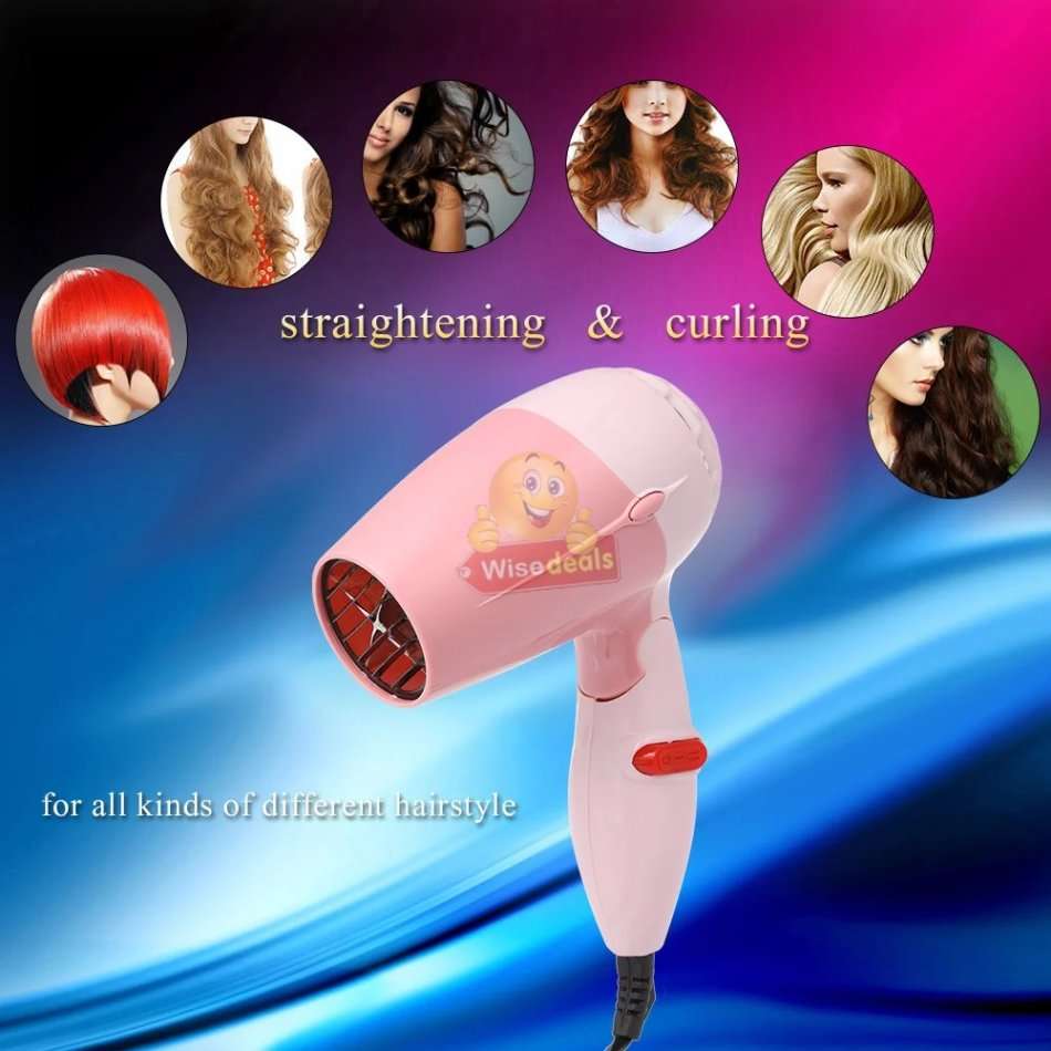 1000W Foldable Hair Dryer for Professional or Home use