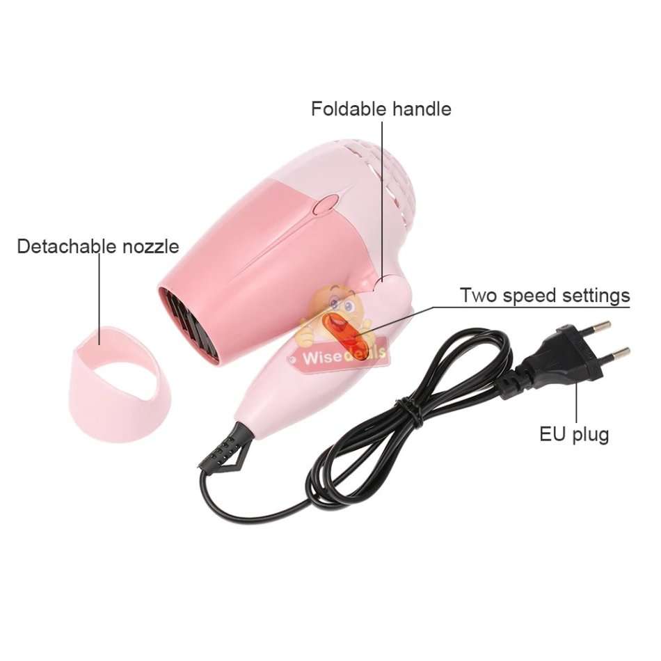 1000W Foldable Hair Dryer for Professional or Home use