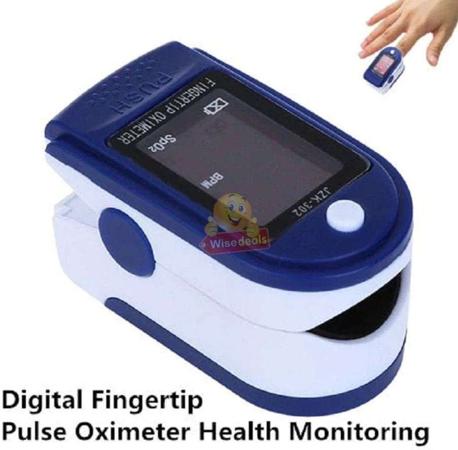 Colour LED Display Pulse Oximeter with Pulse, Heart Rate & Blood Oxygen function