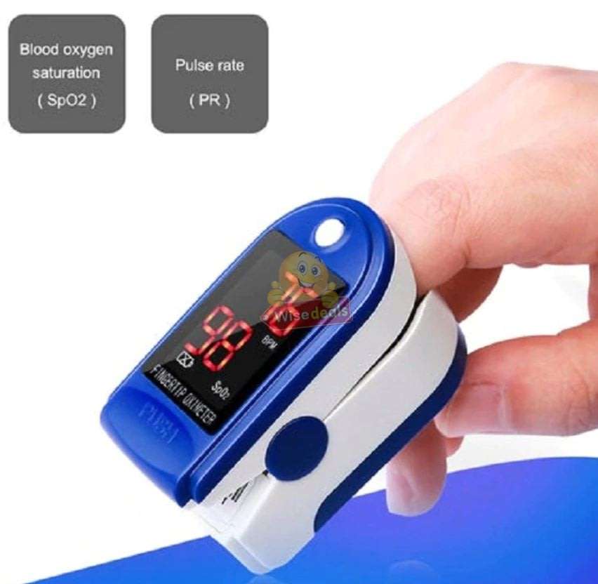 Colour LED Display Pulse Oximeter with Pulse, Heart Rate & Blood Oxygen function