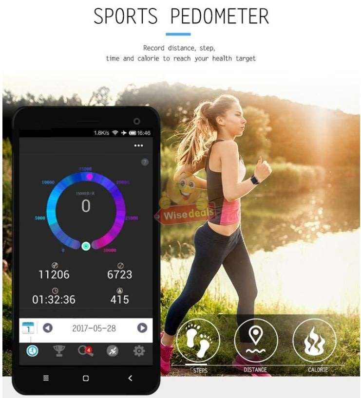 New Fashion Sport Smart Watch with Leather Strap Support Sim & SD Card, Touch Screen, etc