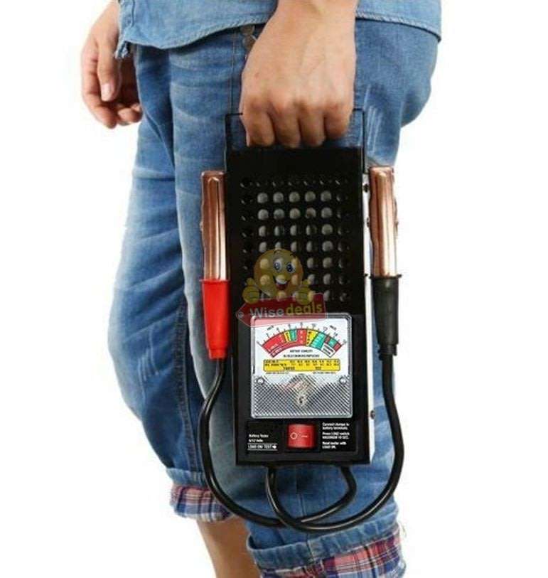 6V & 12V Battery Load Tester - Offers Complete Charging System Diagnosis