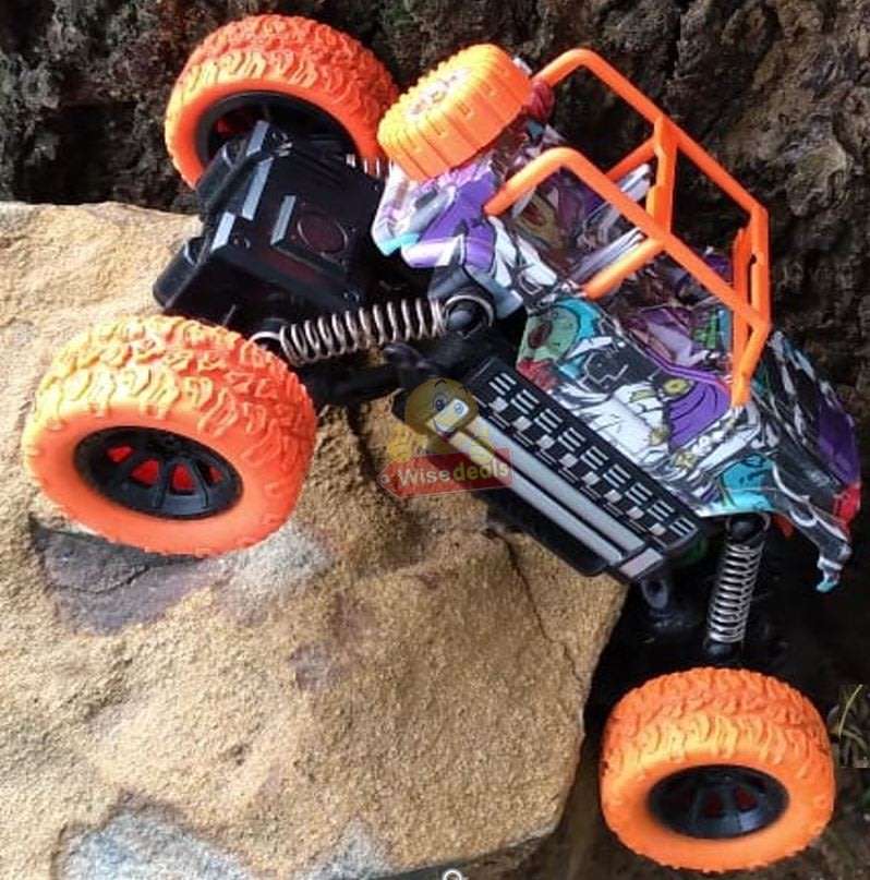 Remote Control Rock Crawler  Conquer all terrain, 50° Slope Climbing Ability, Powerful & Fast