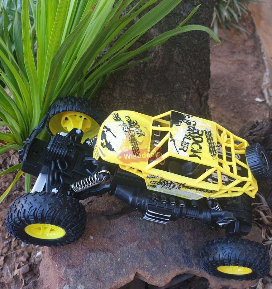 1:18 Remote Control Rock Crawler Conquer all terrain, 50° Slope Climbing Ability, Powerful & Fast