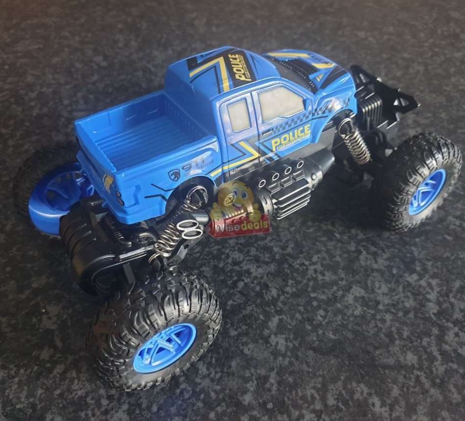1:18 Remote Control Rock Crawler Conquer all terrain, 50° Slope Climbing Ability, Powerful & Fast