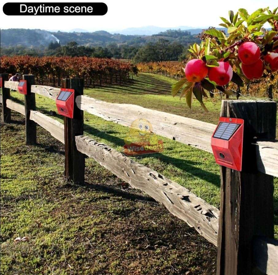 Waterproof Motion Sensor LED SOLAR ALARM LIGHT & Remote  - Your all-in-one Security Necessity