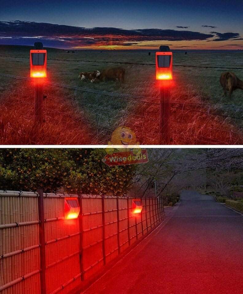 Waterproof Motion Sensor LED SOLAR ALARM LIGHT & Remote  - Your all-in-one Security Necessity