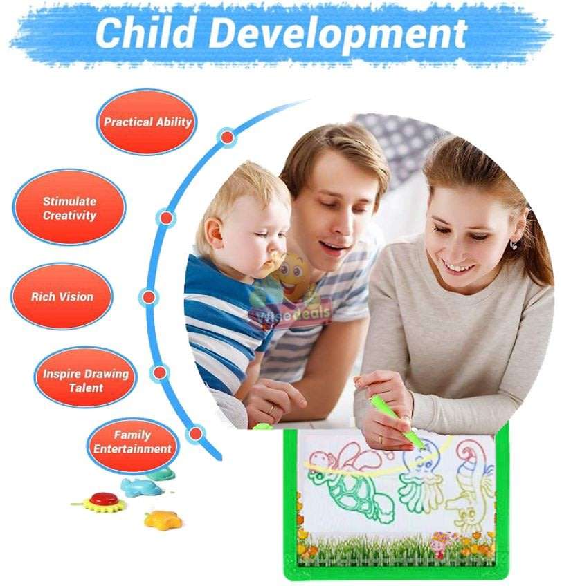 Reversible Magnetic Dart Board & Whiteboard