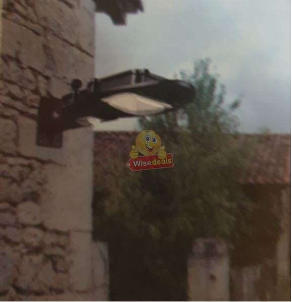 Solar Sensor Street Light, 100W, Adjustable head, 3 modes, Waterproof etc.