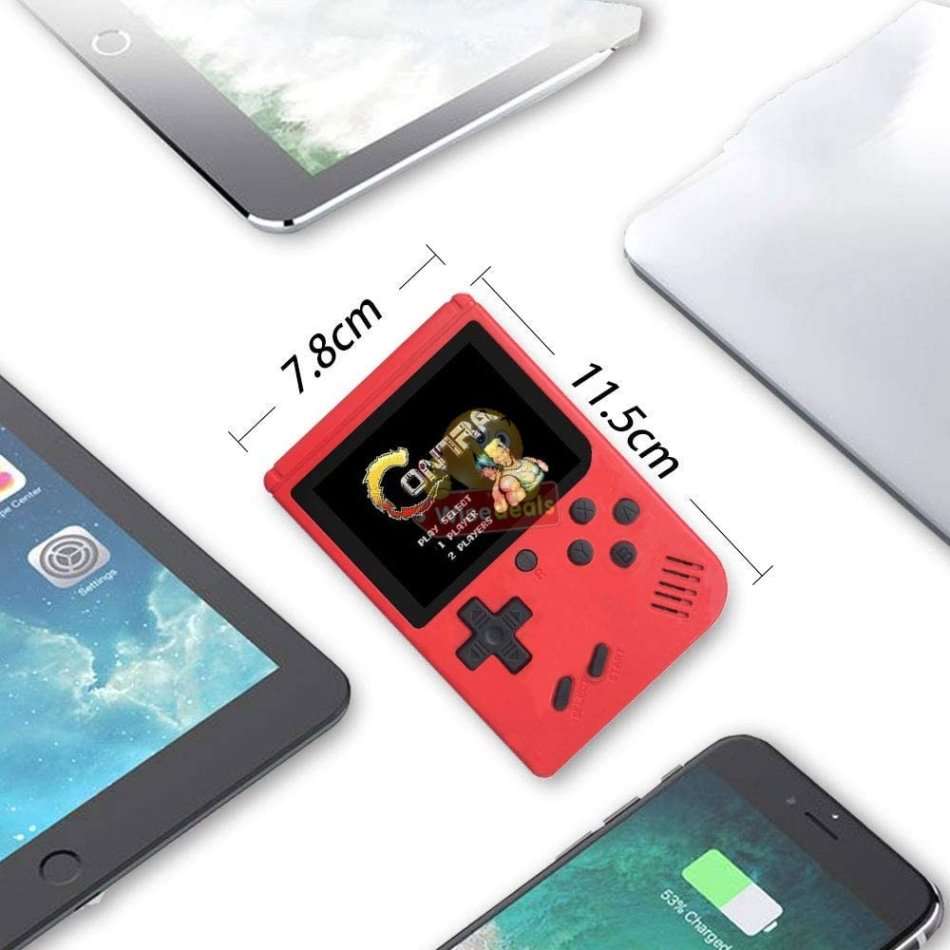 Game Console with 2 Player Controller and 400 Built-in Games, Hours of Fun for the Whole Family