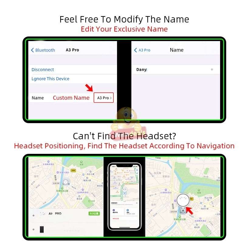 i13 Headset, Touch Control, HIFI Stereo and 8D bass, Truly best Sound Quality & Response