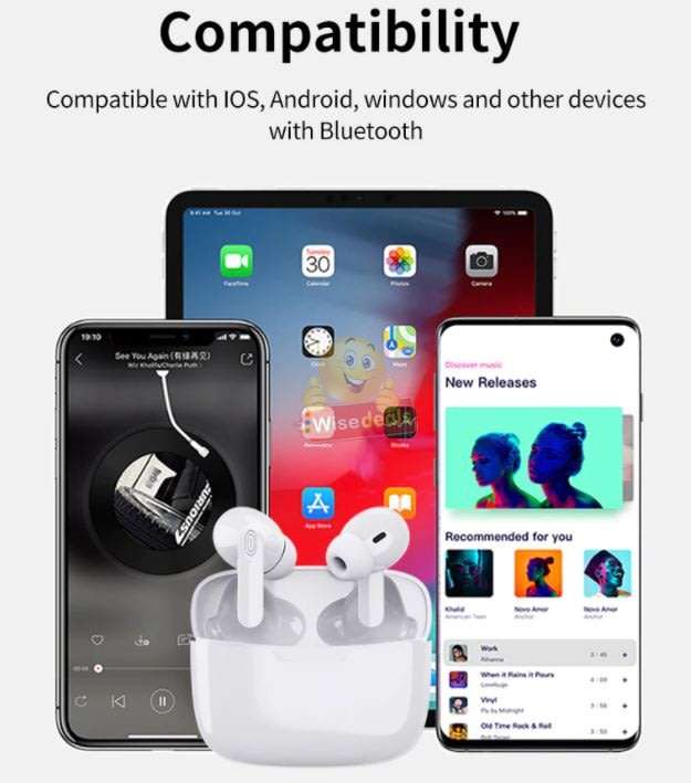 i13 Headset, Touch Control, HIFI Stereo and 8D bass, Truly best Sound Quality & Response