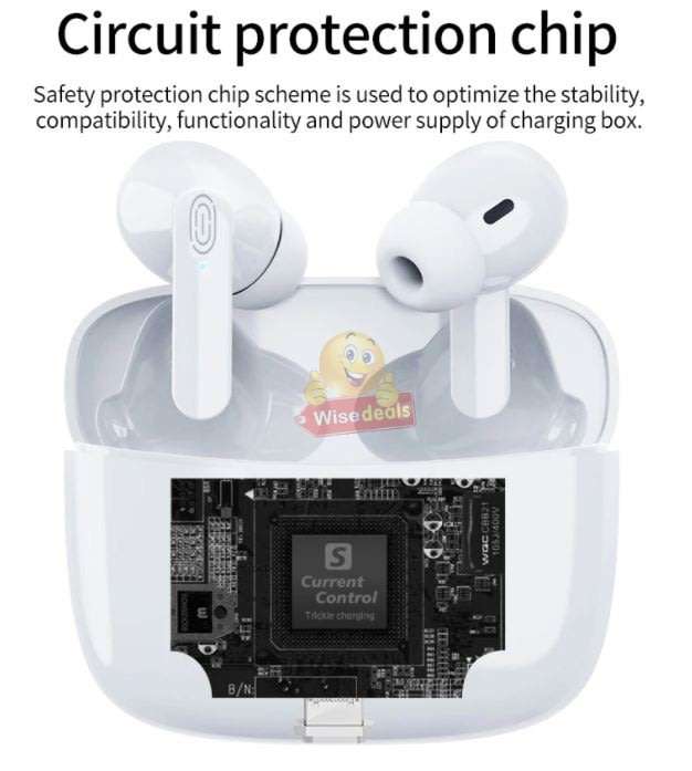 i13 Headset, Touch Control, HIFI Stereo and 8D bass, Truly best Sound Quality & Response