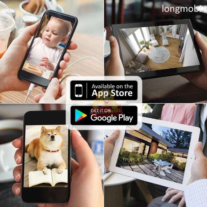 Wireless WIFI IP Security Surveillance Camera, 5MP, Support Motion Detection & Tracking