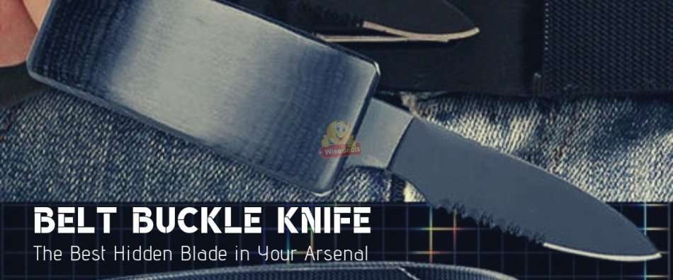 Be Prepared with this Belt with Buckle knife.  Use Indoor, Outdoor, Camping, Hiking, Self defense...