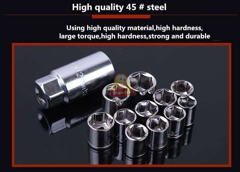 40 Piece Combination Socket Wrench Set in a handy Carry Case