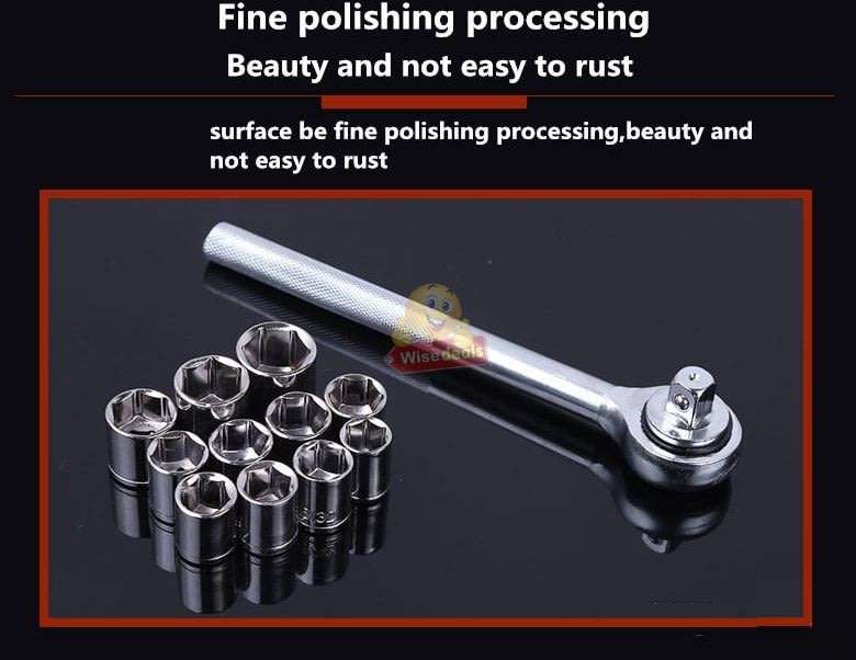 40 Piece Combination Socket Wrench Set in a handy Carry Case