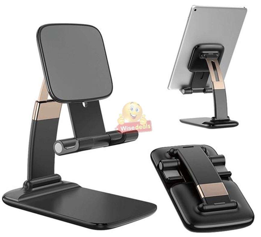 Widely Compatible phone holder, Stable Base, Fully Protective Anti-Slip Silicone Pad, Foldable etc