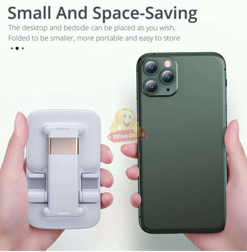 Widely Compatible phone holder, Stable Base, Fully Protective Anti-Slip Silicone Pad, Foldable etc