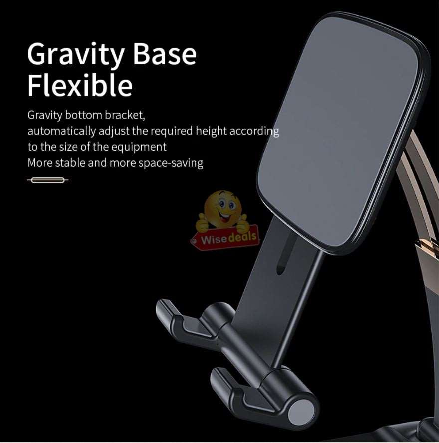 Widely Compatible phone holder, Stable Base, Fully Protective Anti-Slip Silicone Pad, Foldable etc