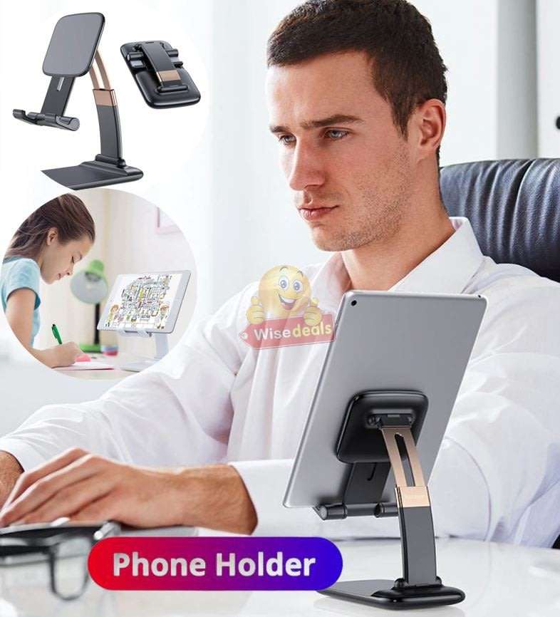 Widely Compatible phone holder, Stable Base, Fully Protective Anti-Slip Silicone Pad, Foldable etc