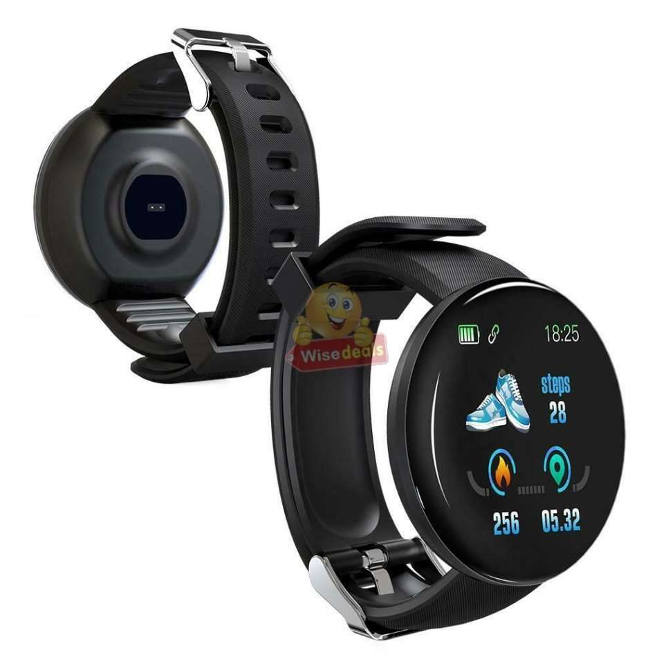 Bluetooth Fitness Bracelet - Monitor Heart Rate, Blood Pressure, Blood Oxygen, Calorie, Distance