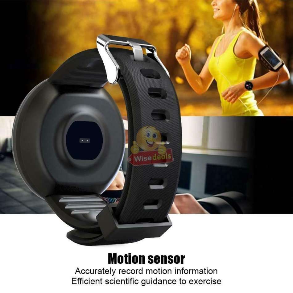 Bluetooth Fitness Bracelet - Monitor Heart Rate, Blood Pressure, Blood Oxygen, Calorie, Distance