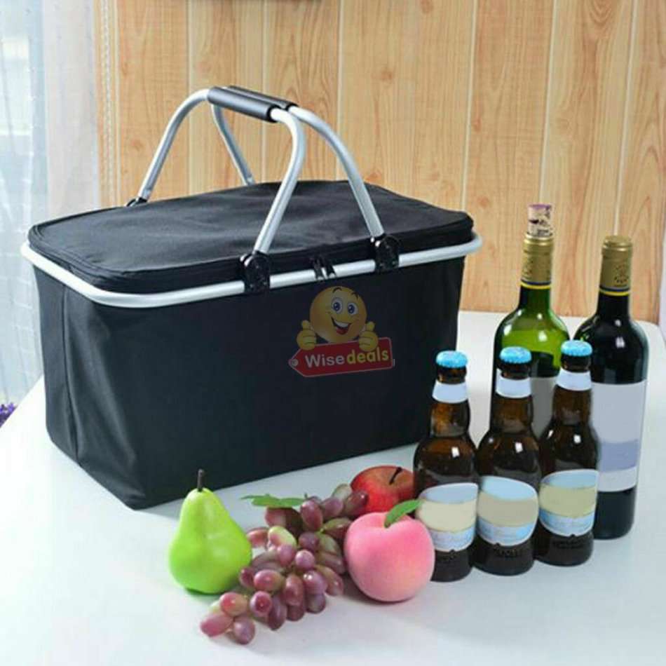 Picnic Cooler Bag, keep food warm or drinks cold, perfect for camping, picnic, hunting, fishing etc.
