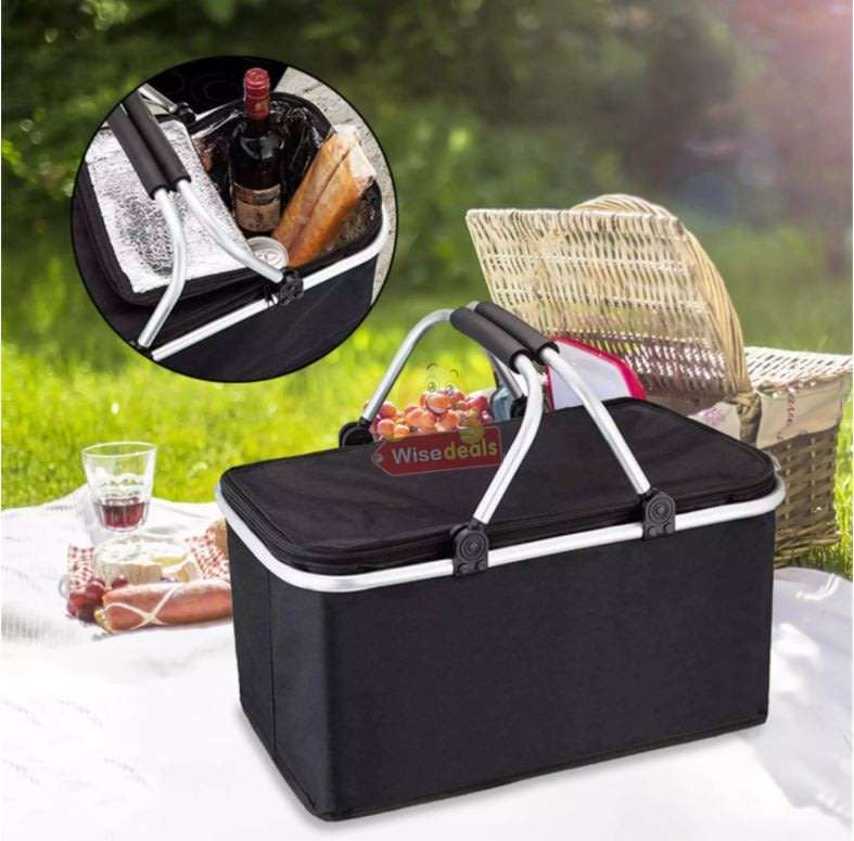 Picnic Cooler Bag, keep food warm or drinks cold, perfect for camping, picnic, hunting, fishing etc.