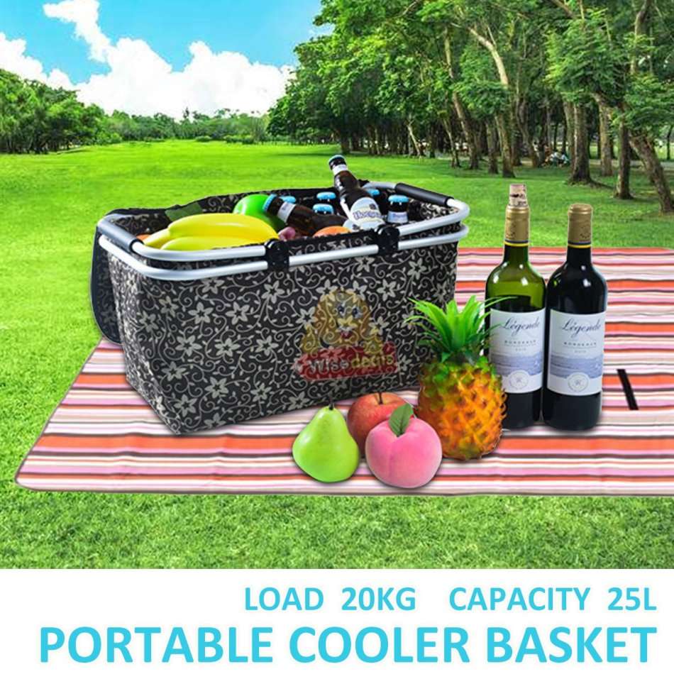 Picnic Cooler Bag, keep food warm or drinks cold, perfect for camping, picnic, hunting, fishing etc.