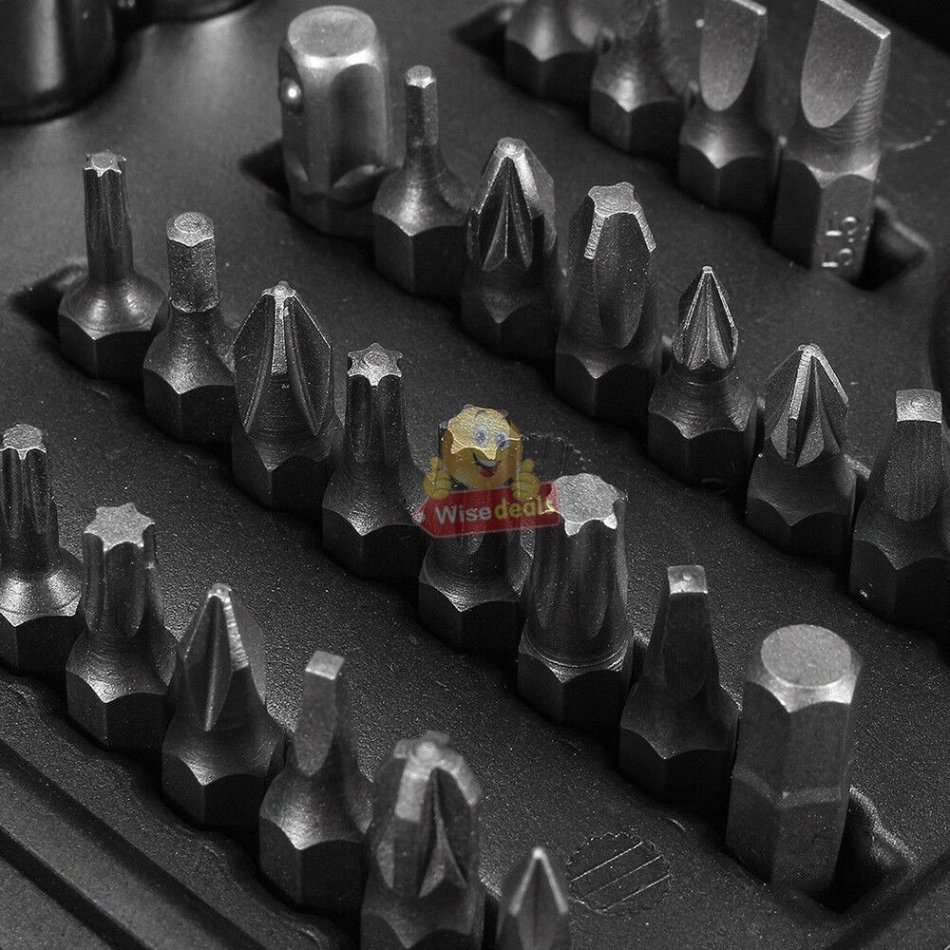 45Pcs Screwdriver and Drill Set with Accessories in a carry case