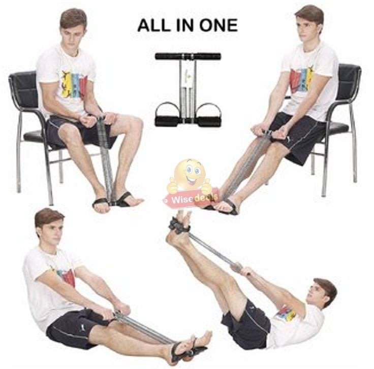 3 Way Training Set for a Full Body Workout, Muscle Building, Calorie Burning & Weight Loss