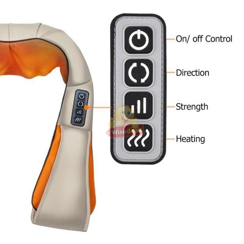 Infrared Heated Neck & Body Massager - Get Rid of All Tension, Stress and Improve Blood Circulation