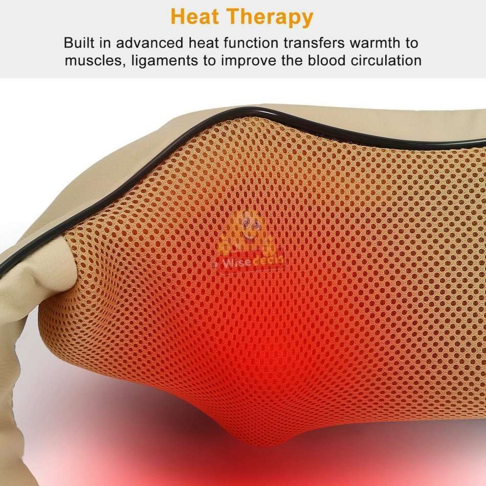 Infrared Heated Neck & Body Massager - Get Rid of All Tension, Stress and Improve Blood Circulation