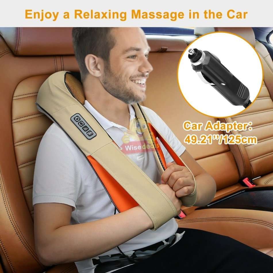 Infrared Heated Neck & Body Massager - Get Rid of All Tension, Stress and Improve Blood Circulation