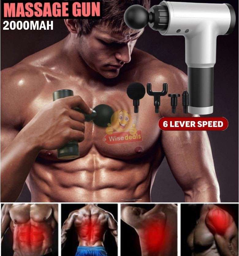 Muscle Fascia Massage Gun, Reduce Muscle Stiffness, Increase Blood Circulation, Pain Relieve etc.