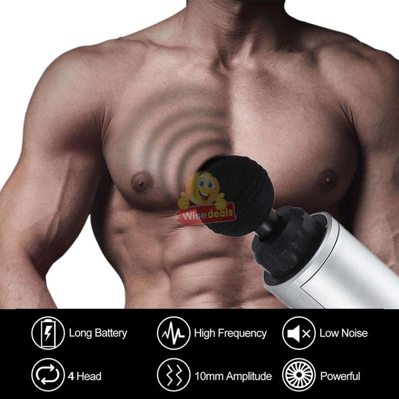 Muscle Fascia Massage Gun, Reduce Muscle Stiffness, Increase Blood Circulation, Pain Relieve etc.