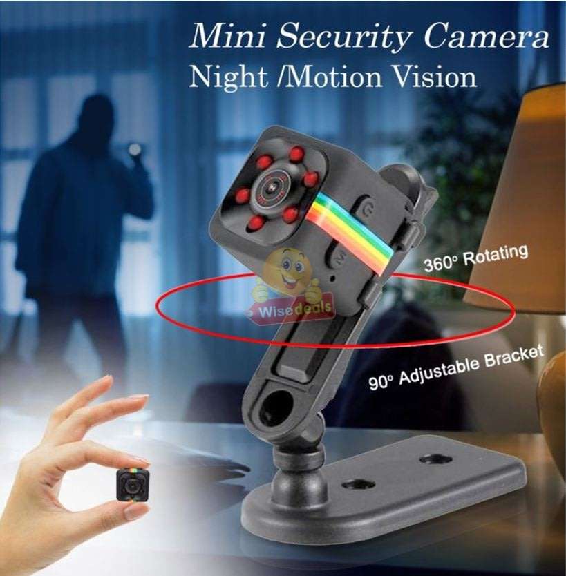 Mini Camera 960P Motion Sensor Camcorder, IR Night Vision, 140 degree view Angle etc