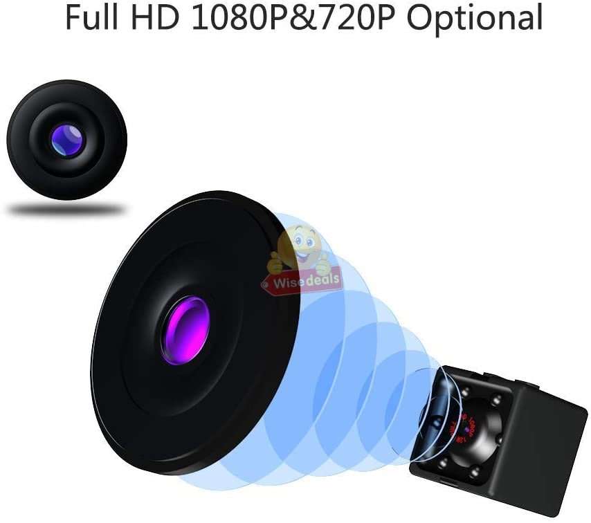 Mini Camera 960P Motion Sensor Camcorder, IR Night Vision, 140 degree view Angle etc